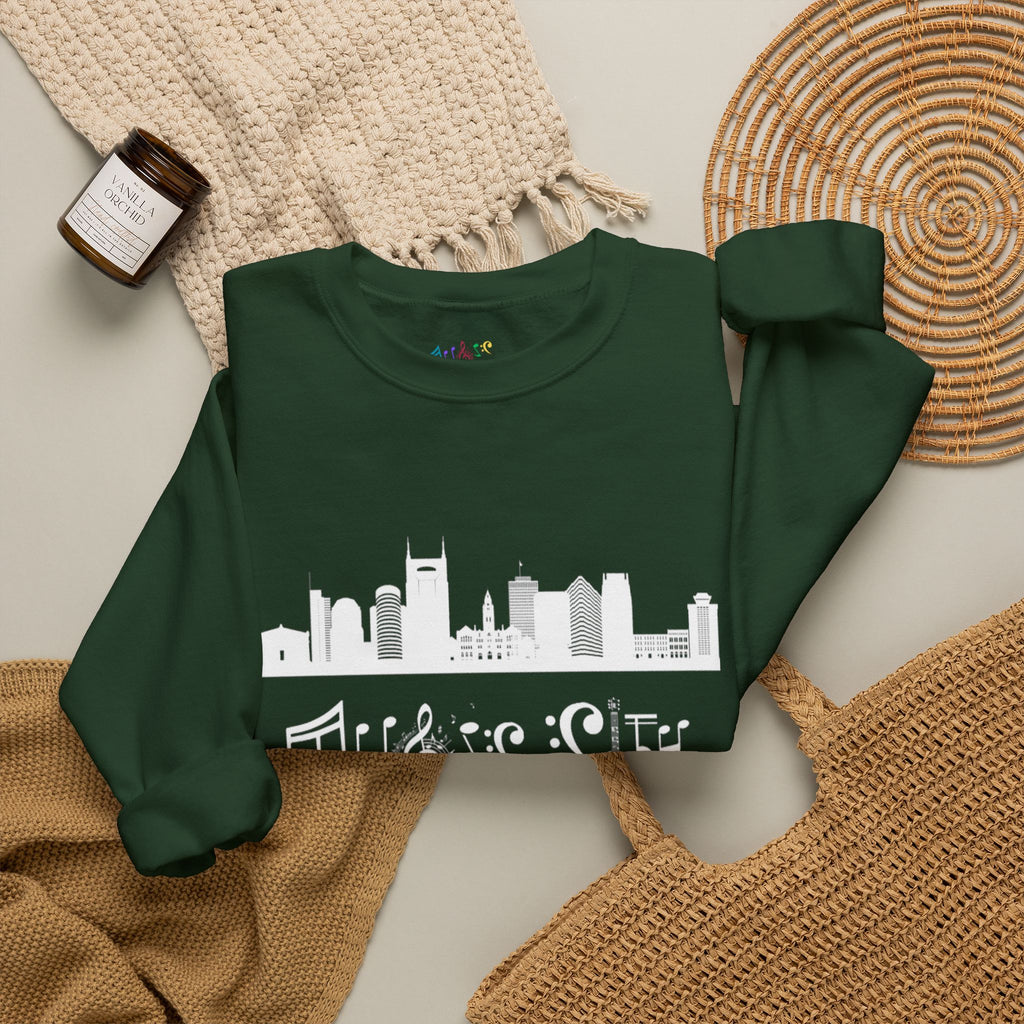 "Music City© Heritage" Embroidered Sweatshirt