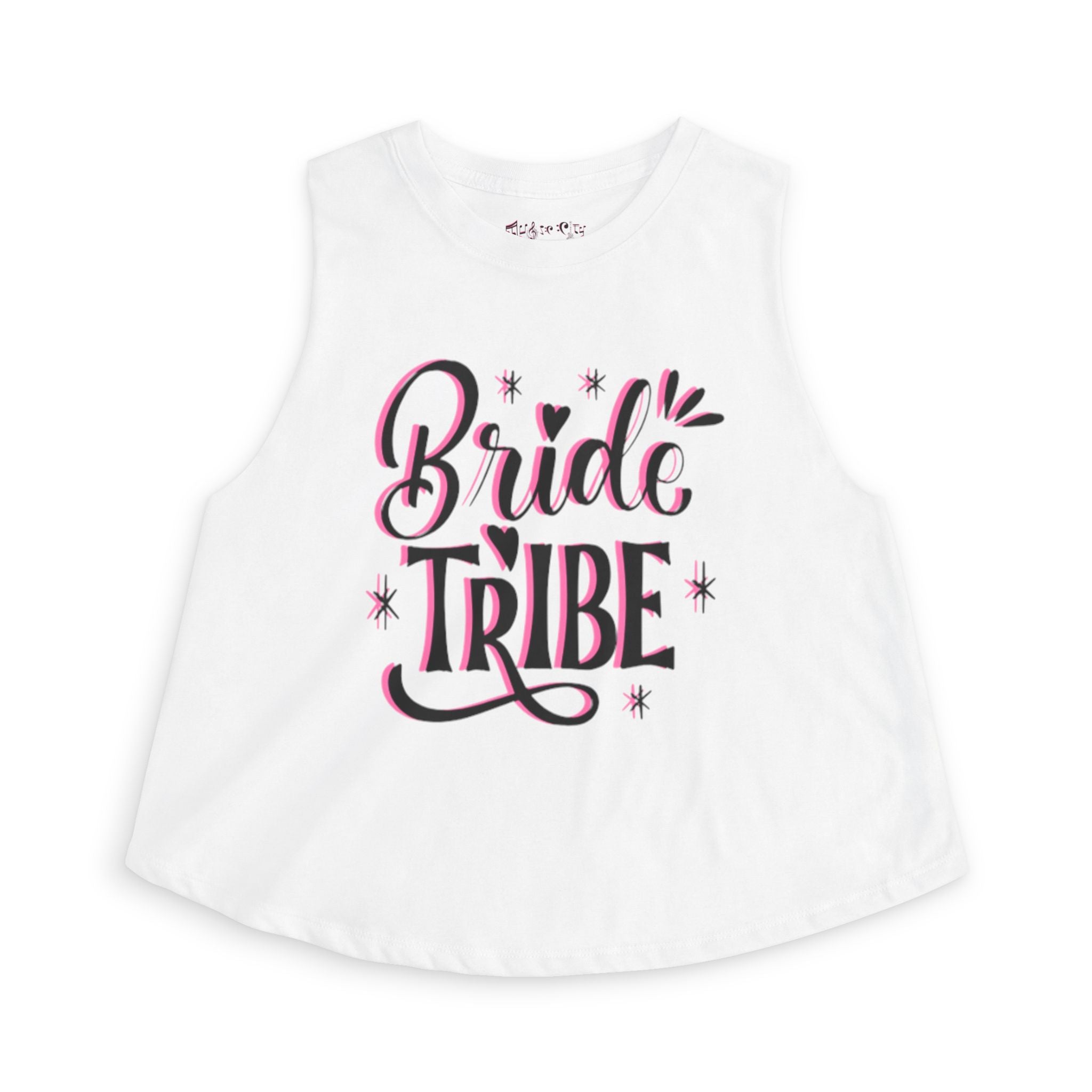 "Bride Tribe" Crop Top — Bachelorette & Bridal Shower Tank
