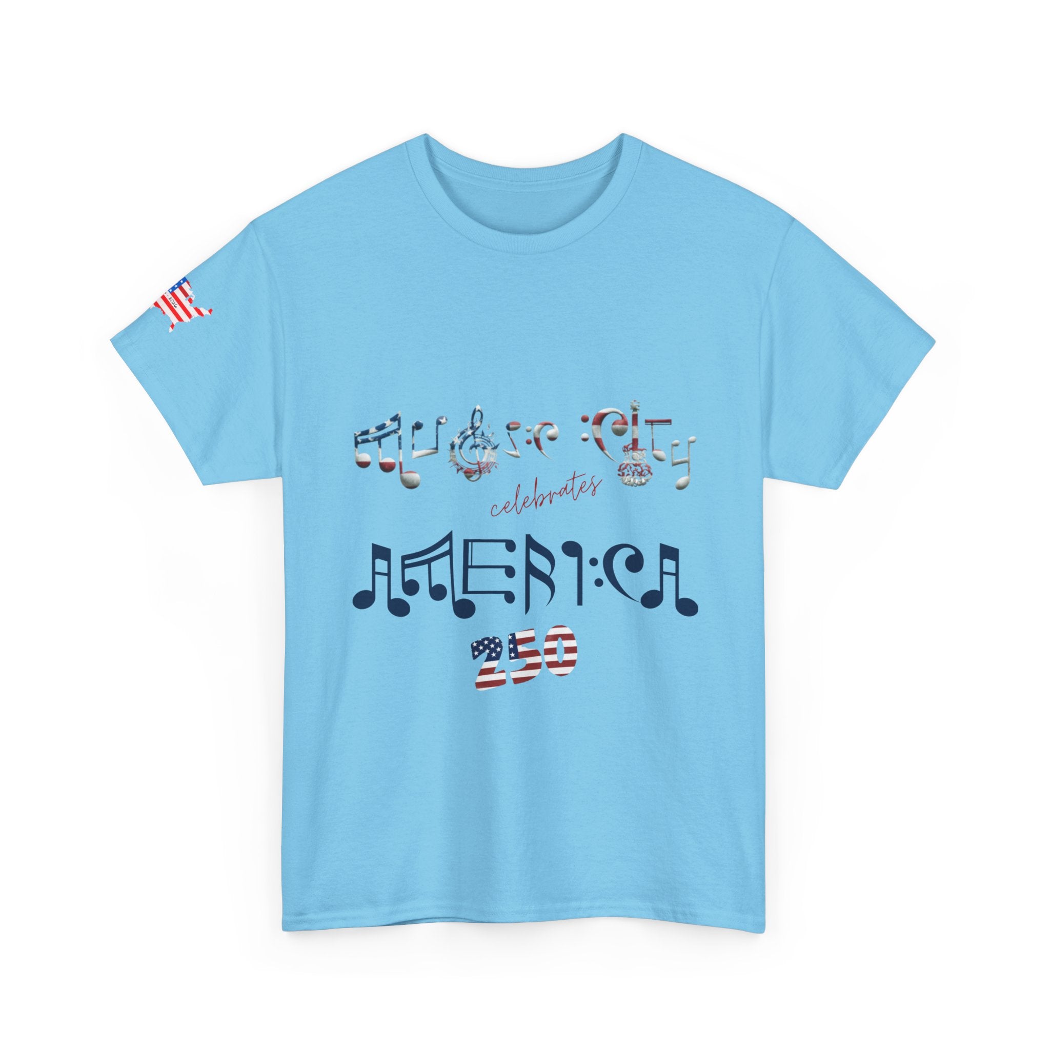 "Music City© Celebrates America 250" Commemorative Ladies Tee