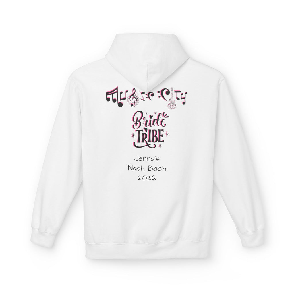 Personalized "Music City Bride Tribe: Last Rodeo" Hoodie — Bachelorette Party Pullover