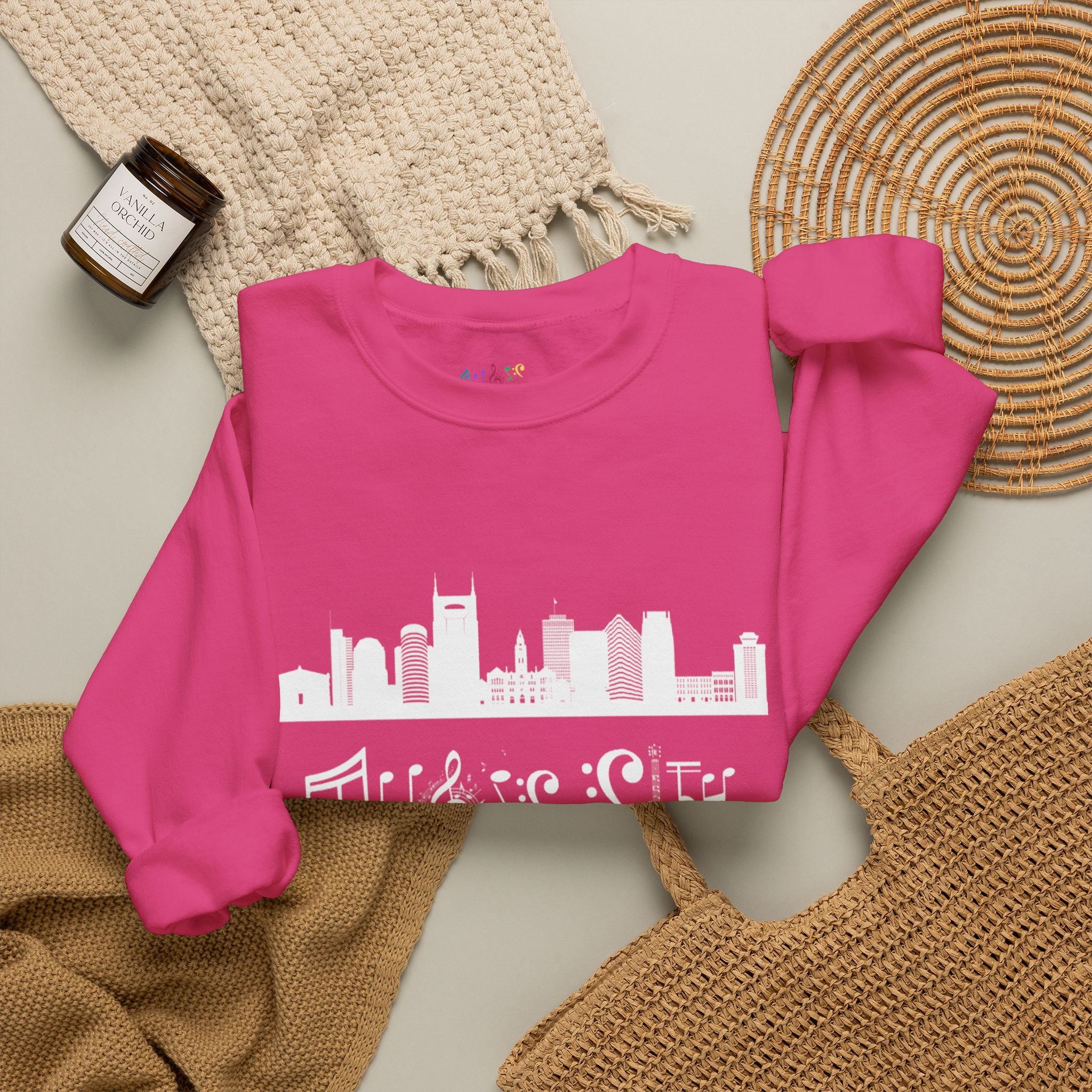 "Music City© Heritage" Embroidered Sweatshirt