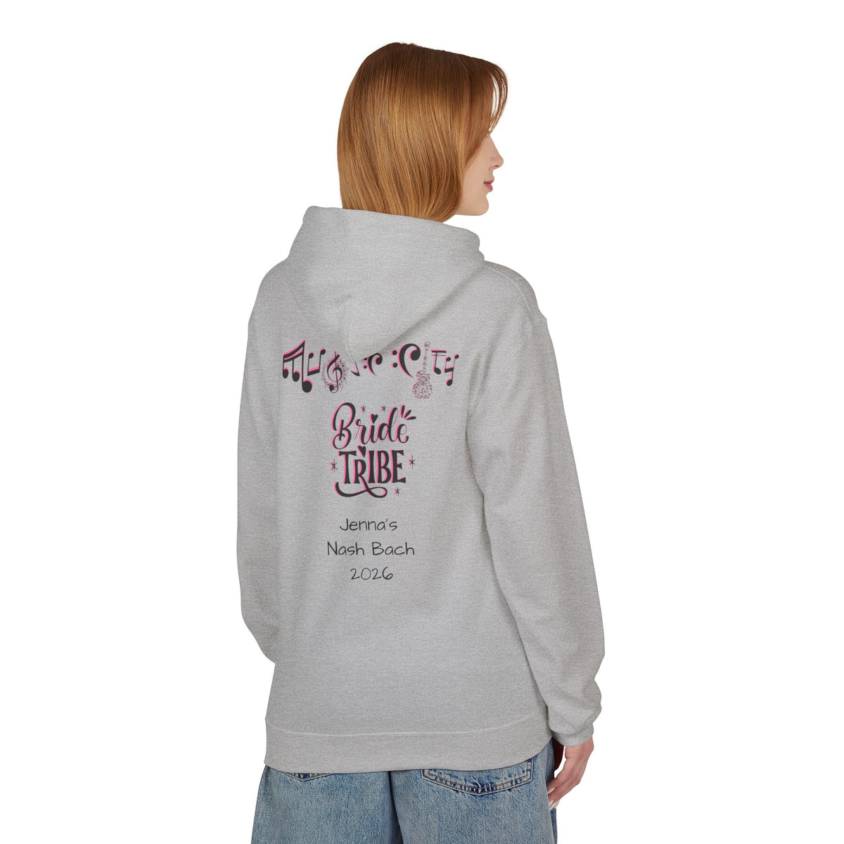 Personalized "Music City Bride Tribe: Last Rodeo" Hoodie — Bachelorette Party Pullover