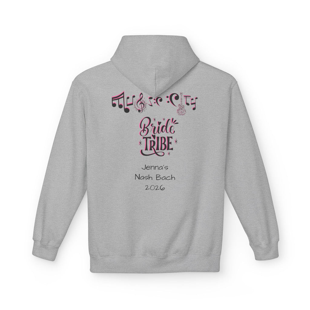 Personalized "Music City Bride Tribe: Last Rodeo" Hoodie — Bachelorette Party Pullover