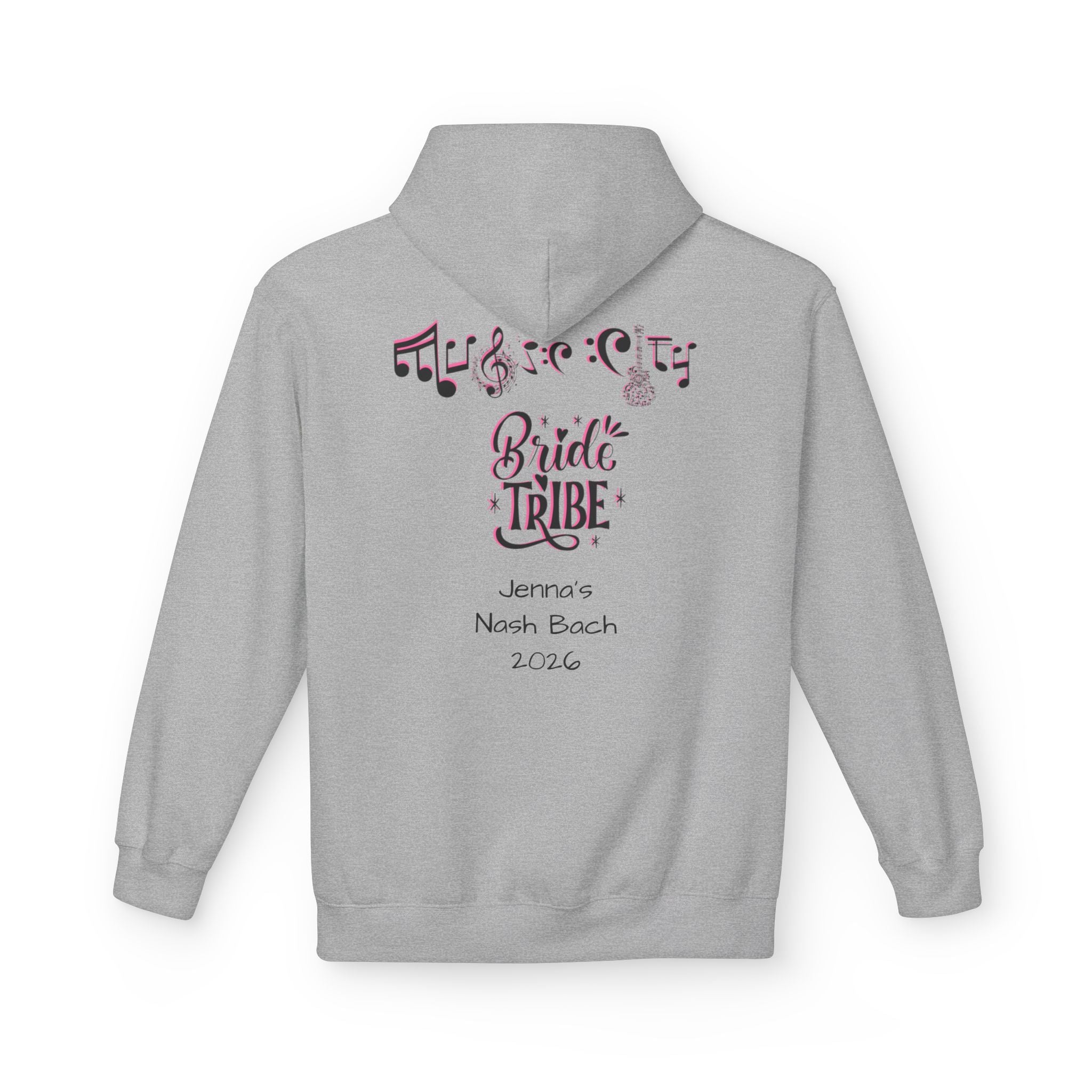 Personalized "Music City Bride Tribe: Last Rodeo" Hoodie — Bachelorette Party Pullover