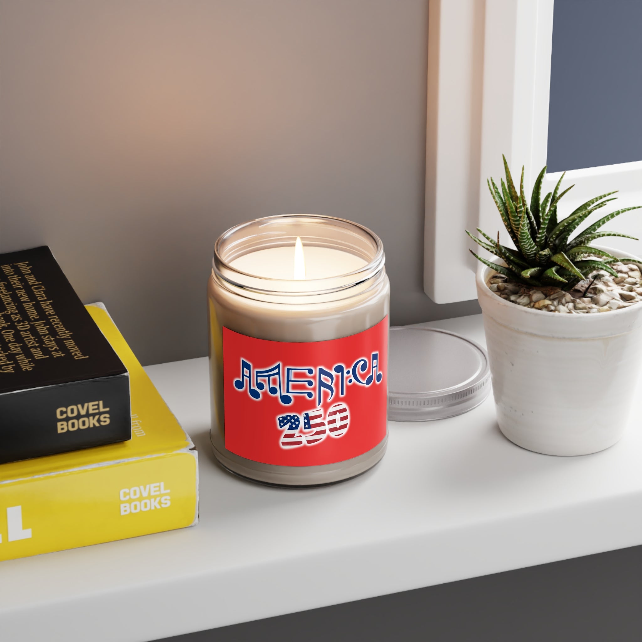 "America 250" Commemorative Red Label Soy Candle