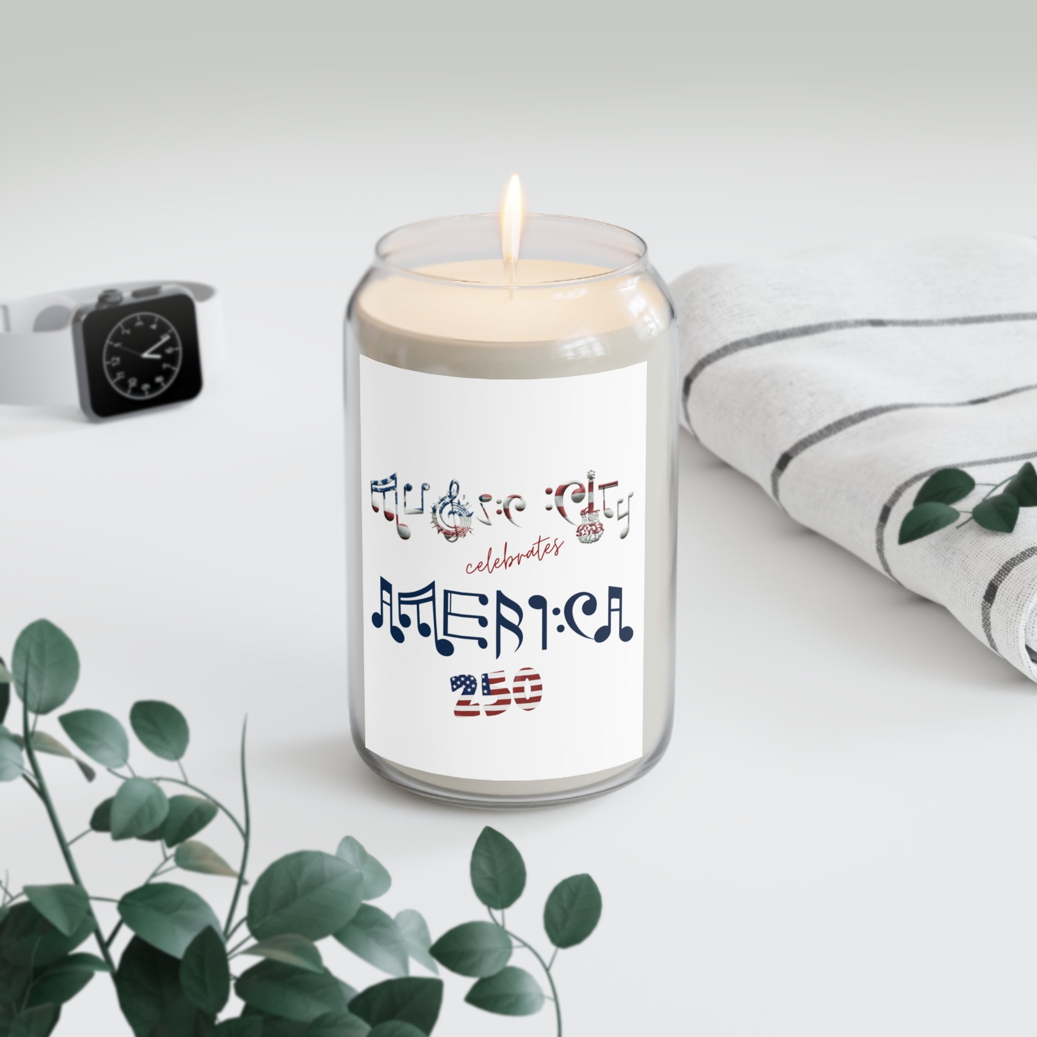 "Music City© Celebrates America 250" Commemorative Scented Candle
