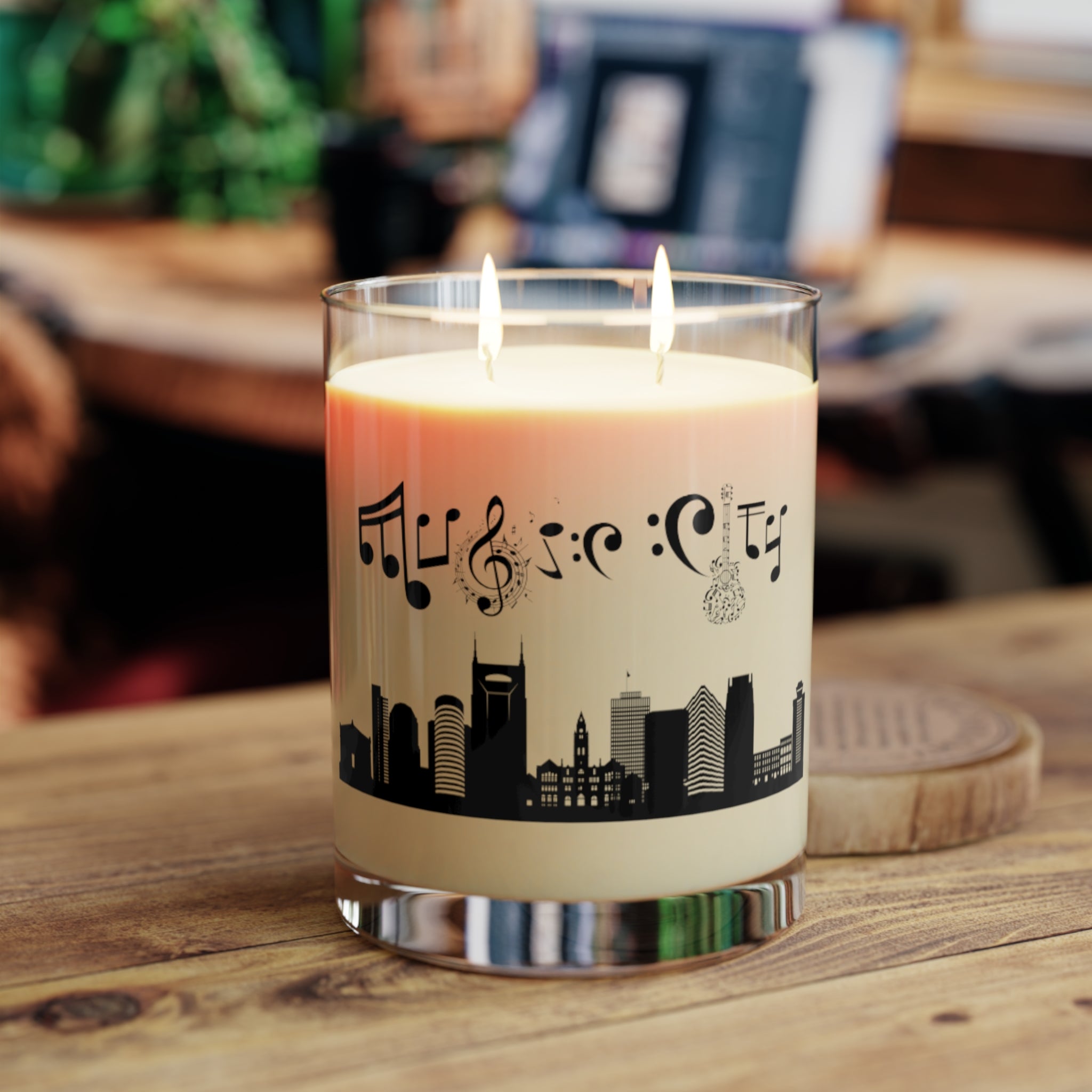 "Music City© Skyline" Clean-Burn Candle