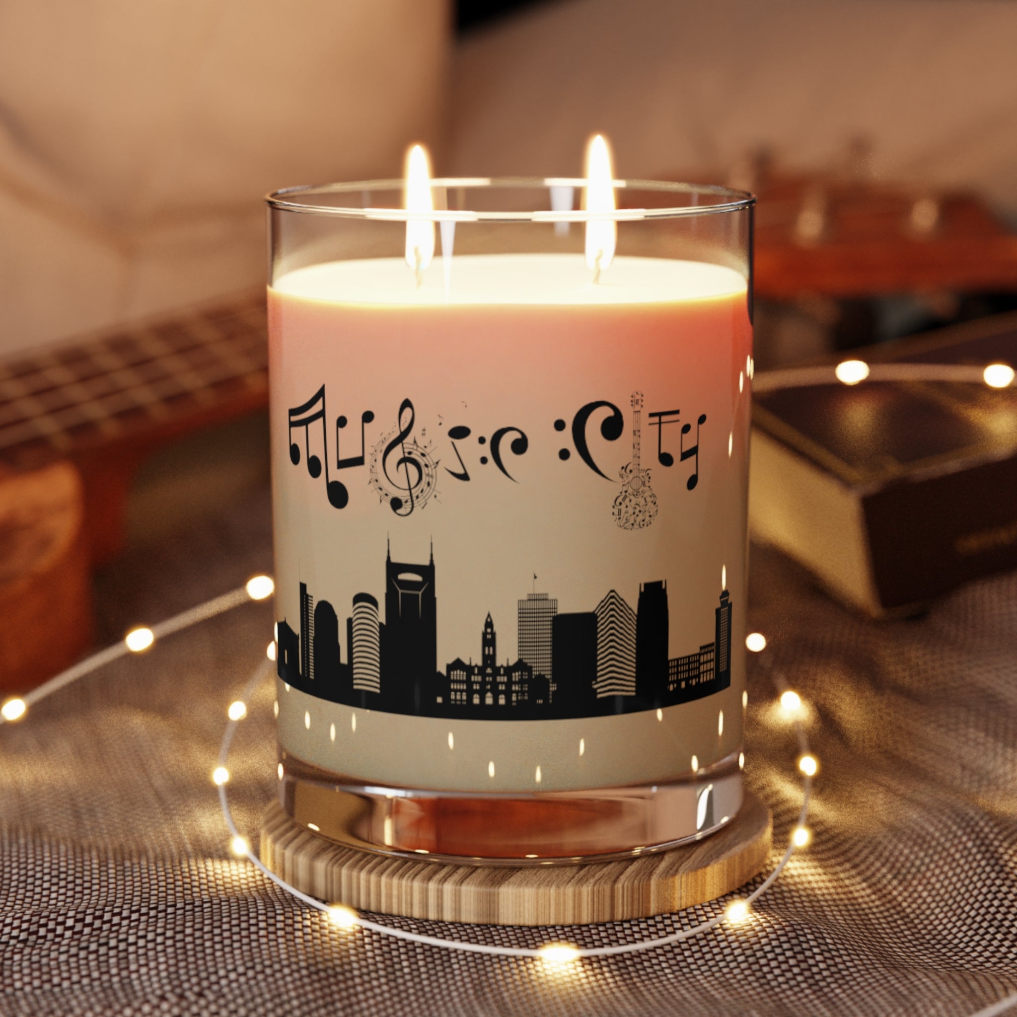 "Music City© Skyline" Clean-Burn Candle