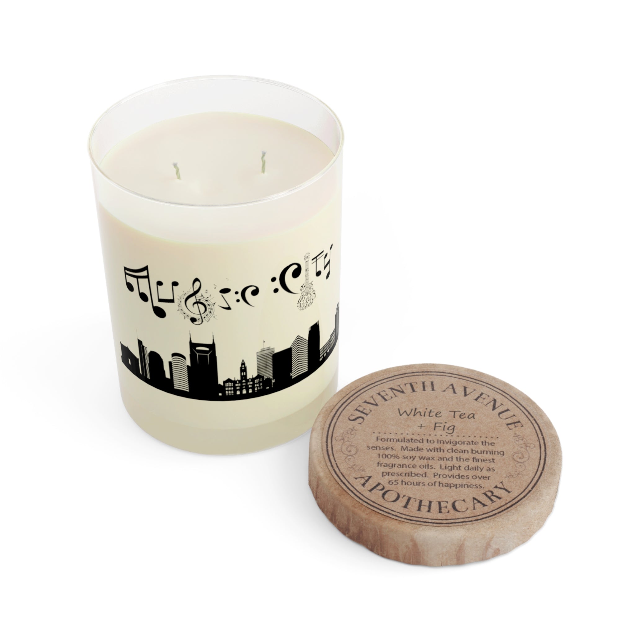 "Music City© Skyline" Clean-Burn Candle