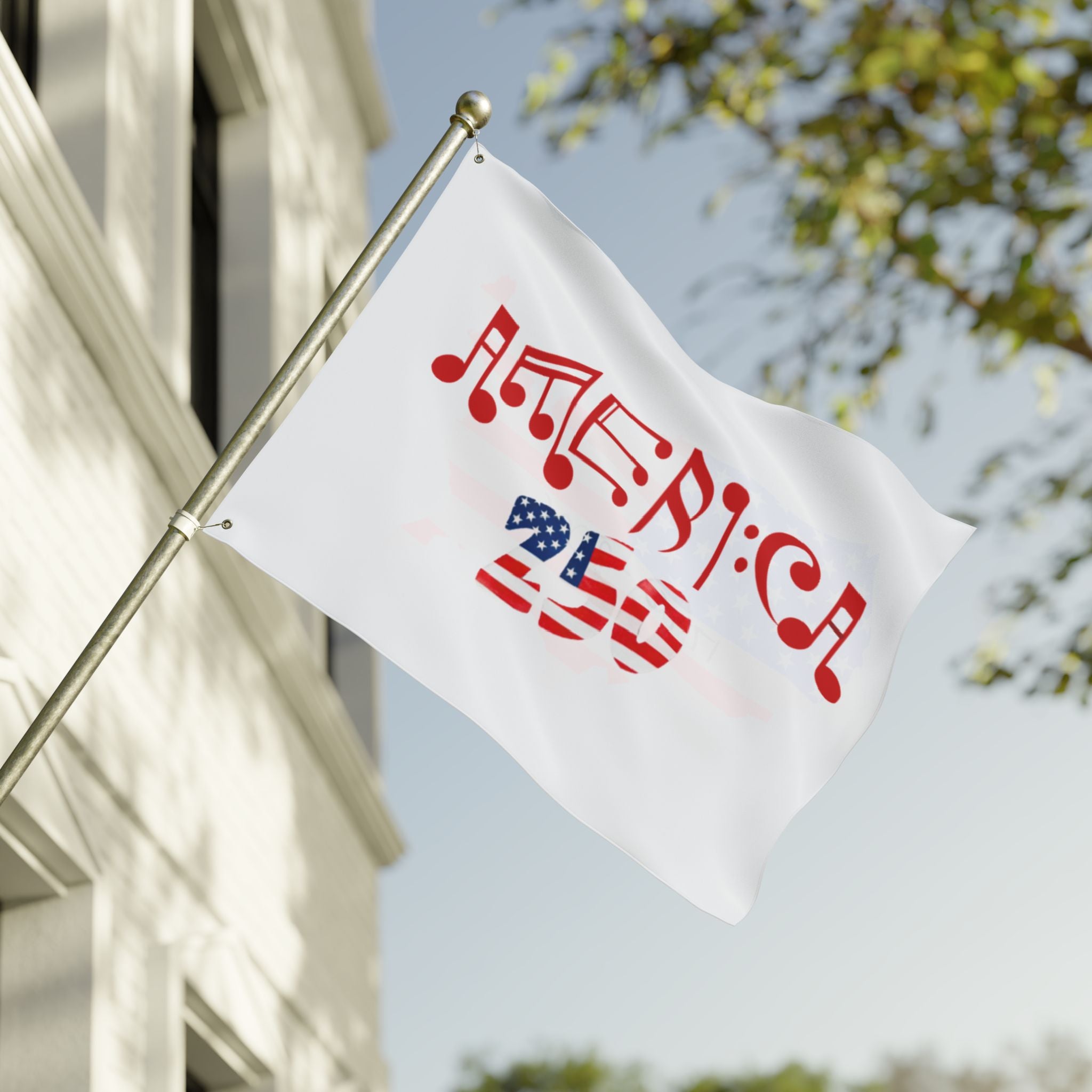 "America 250" Commemorative Double-Sided Flag