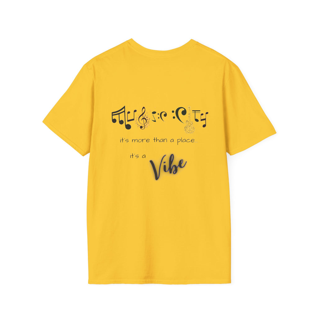 "Music City© Vibe" Unisex Double-Sided Tee