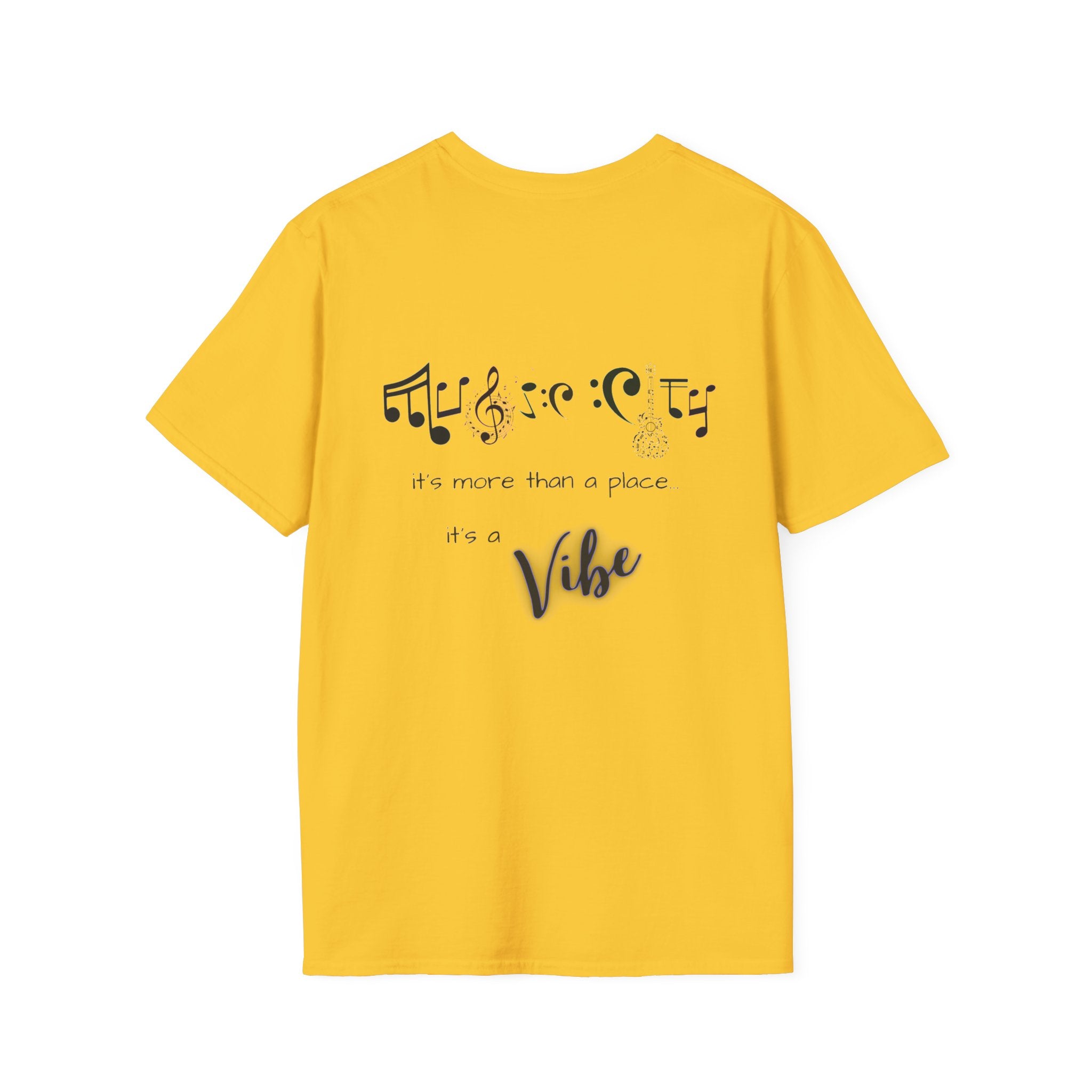 "Music City© Vibe" Unisex Double-Sided Tee