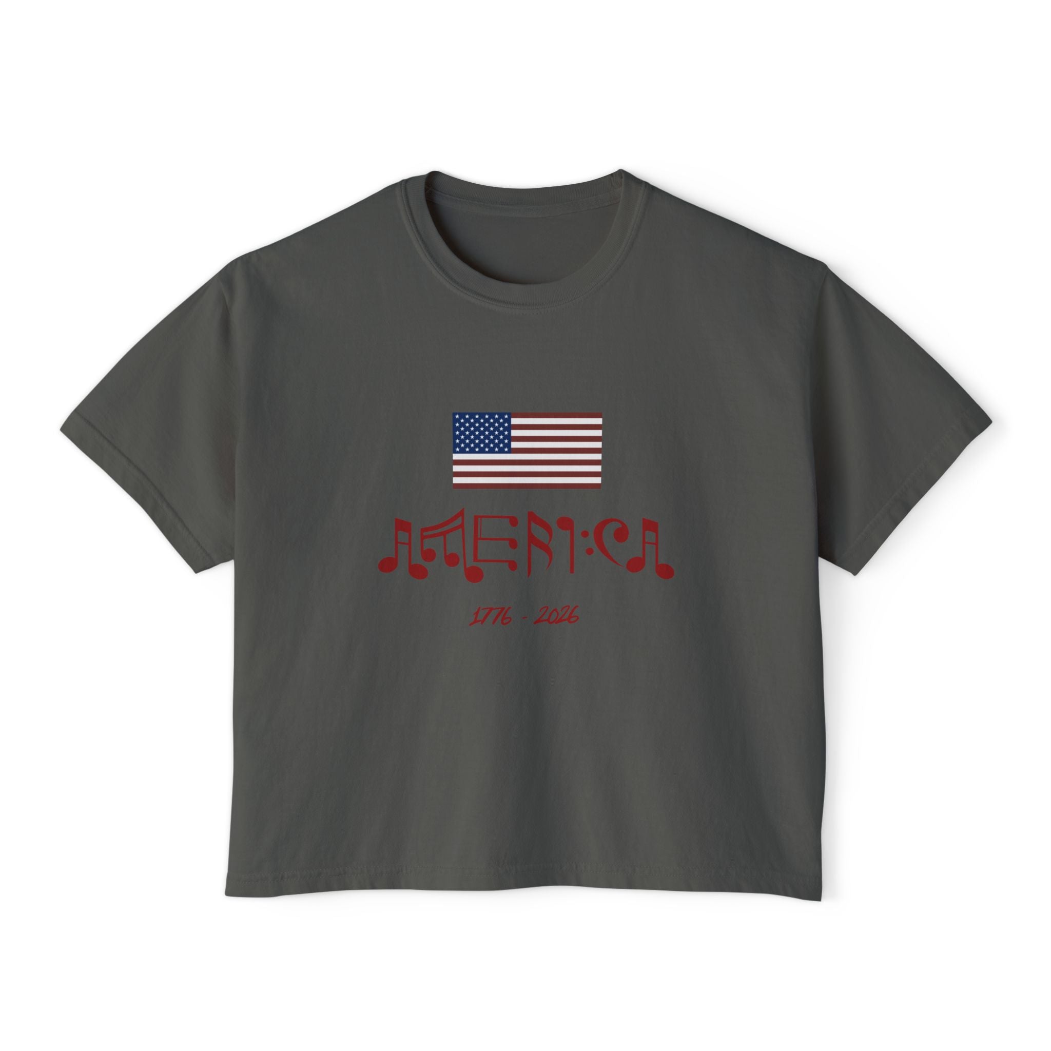 "Classic American Cadence" Boxy Ladies Tee