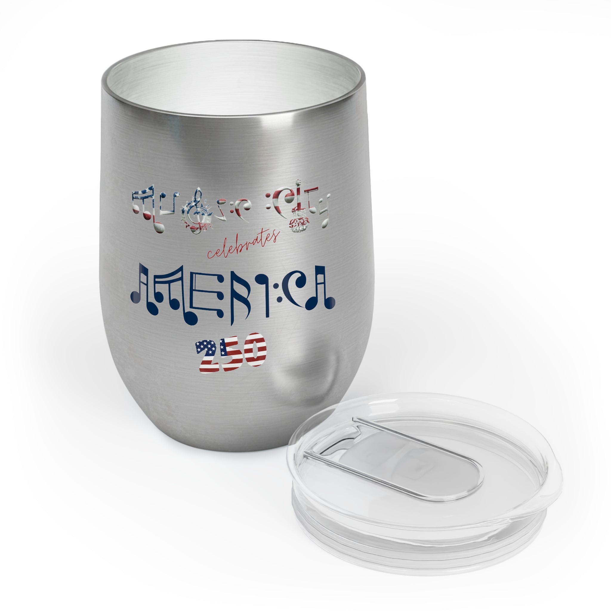 "Music City© Celebrates America 250" Commemorative Wine Chill Tumbler