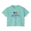 "Classic American Cadence" Boxy Ladies Tee