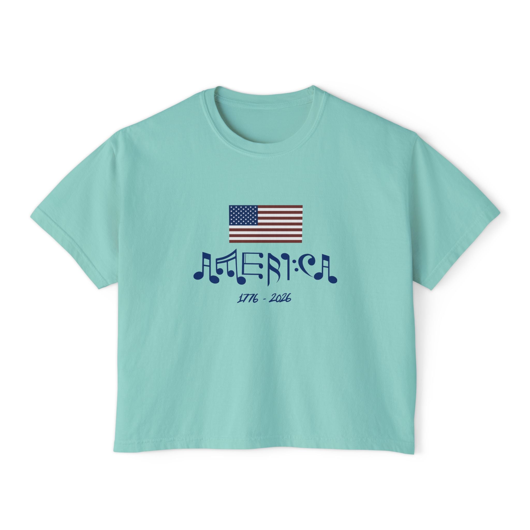 "Classic American Cadence" Boxy Ladies Tee