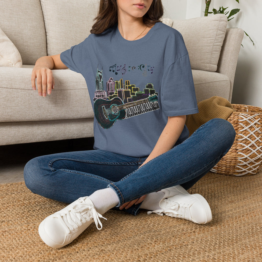 "Music City© Vibe" Unisex Double-Sided Tee