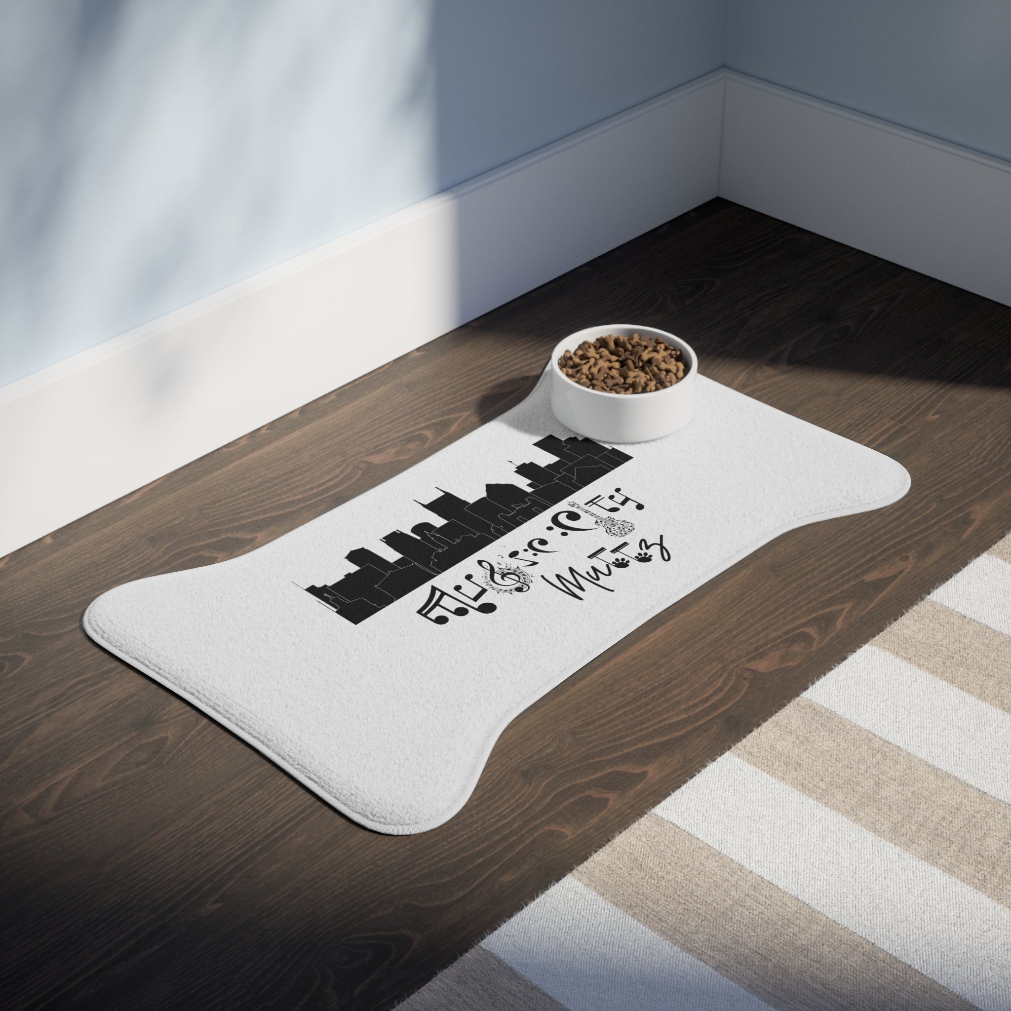 "Music City© Muttz" Bone-Shape Memory Foam Pet Mat