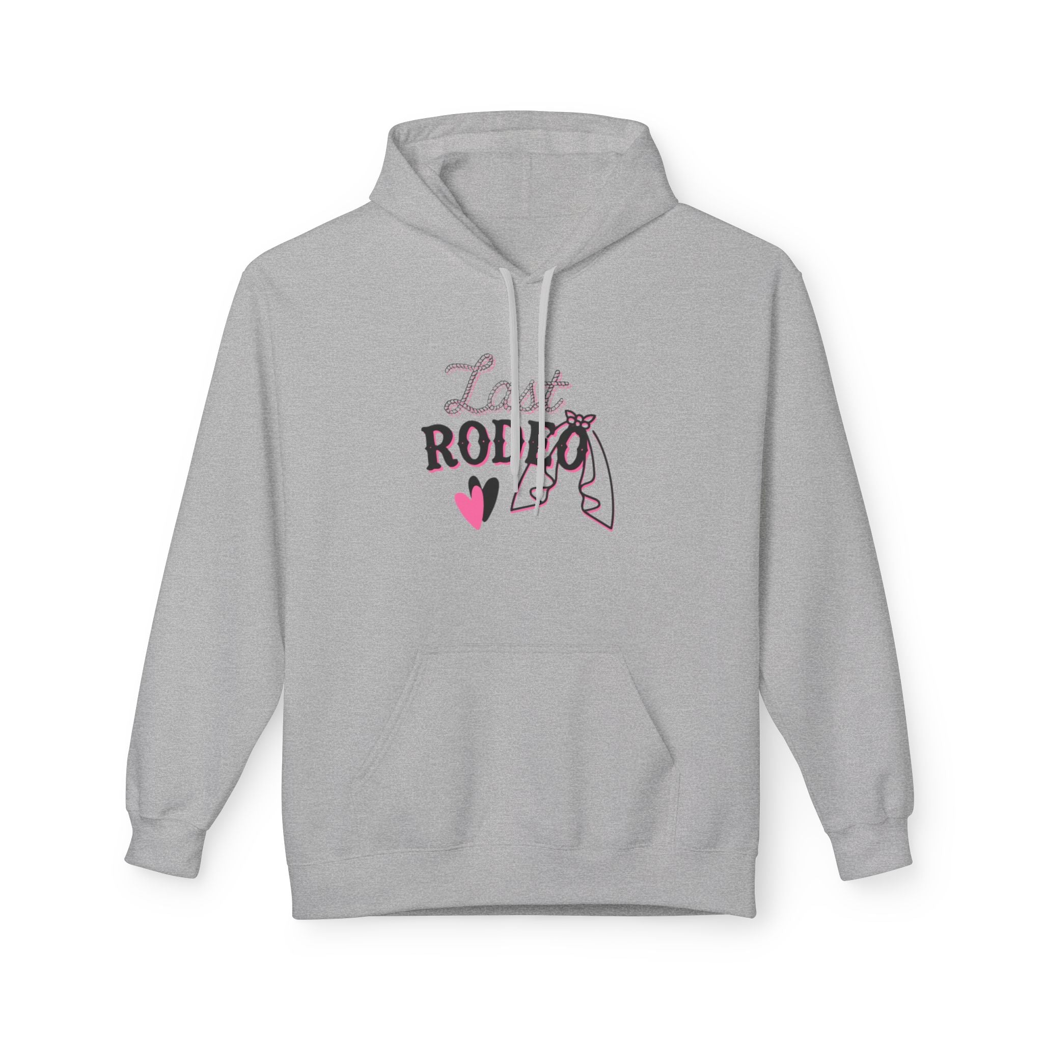 "Last Rodeo" Bride Tribe Hoodie — Bachelorette Party Pullover with Bride Tribe Script