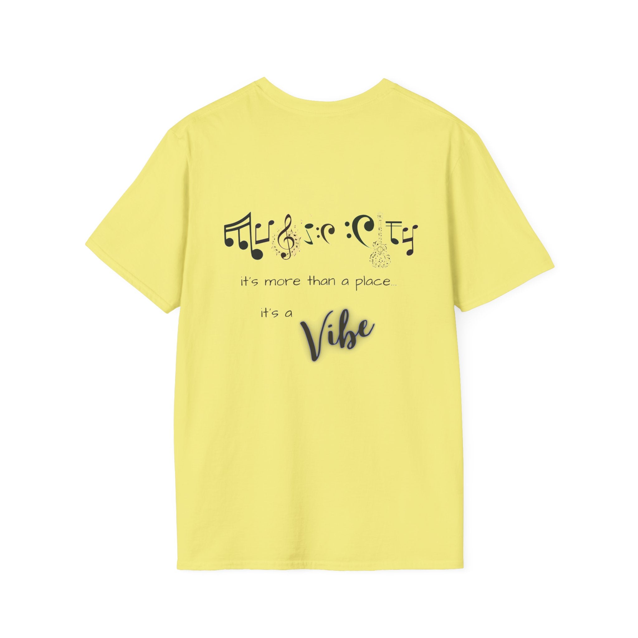 "Music City© Vibe" Unisex Double-Sided Tee