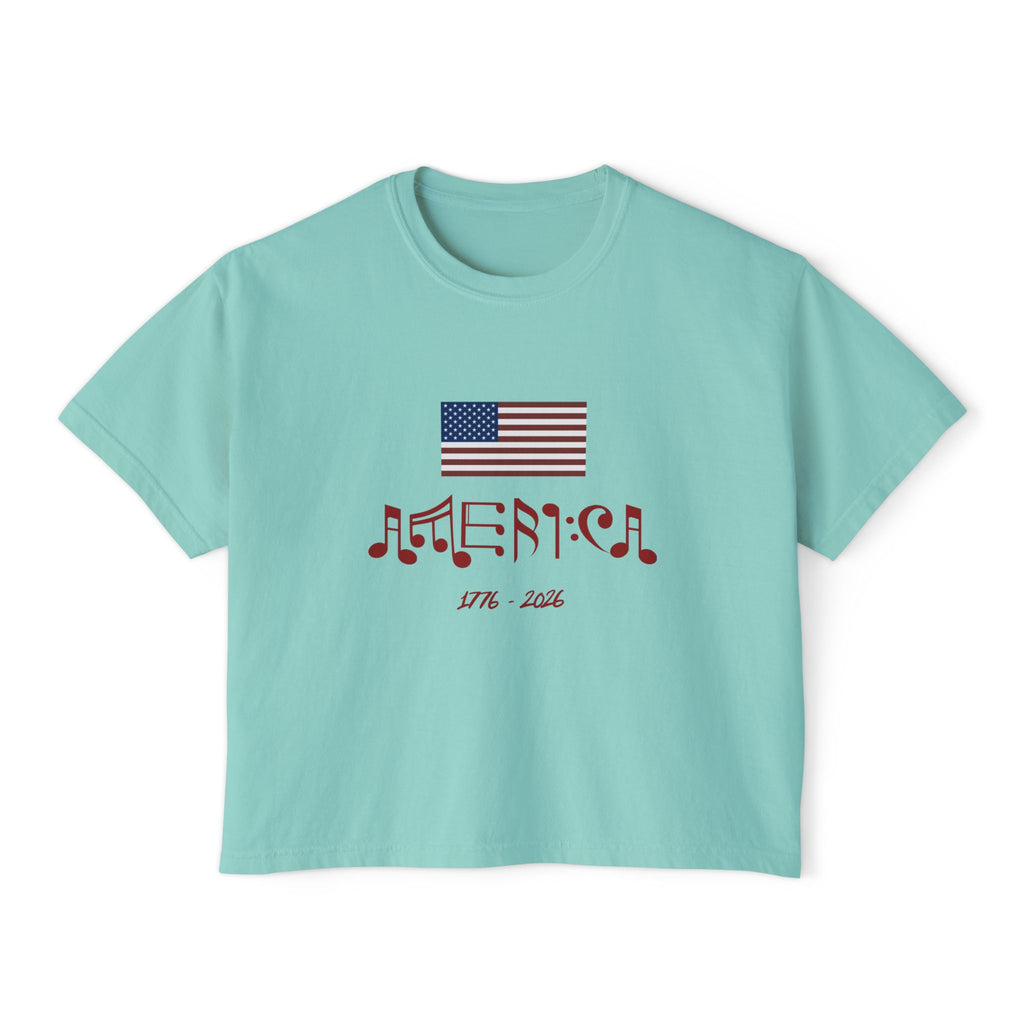 "Classic American Cadence" Boxy Ladies Tee