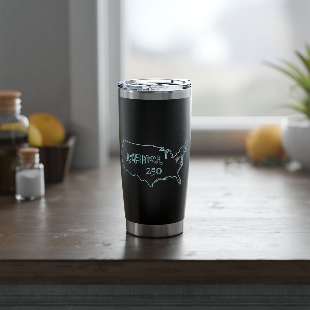 "America 250" Neon Map Commemorative Tumbler