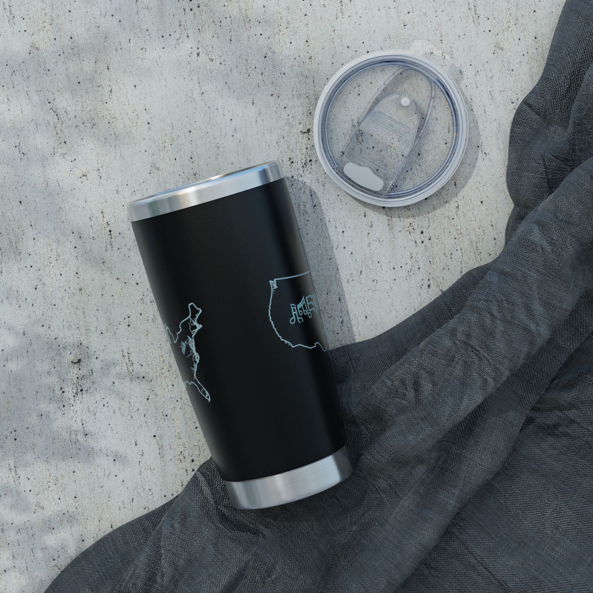 "America 250" Neon Map Commemorative Tumbler