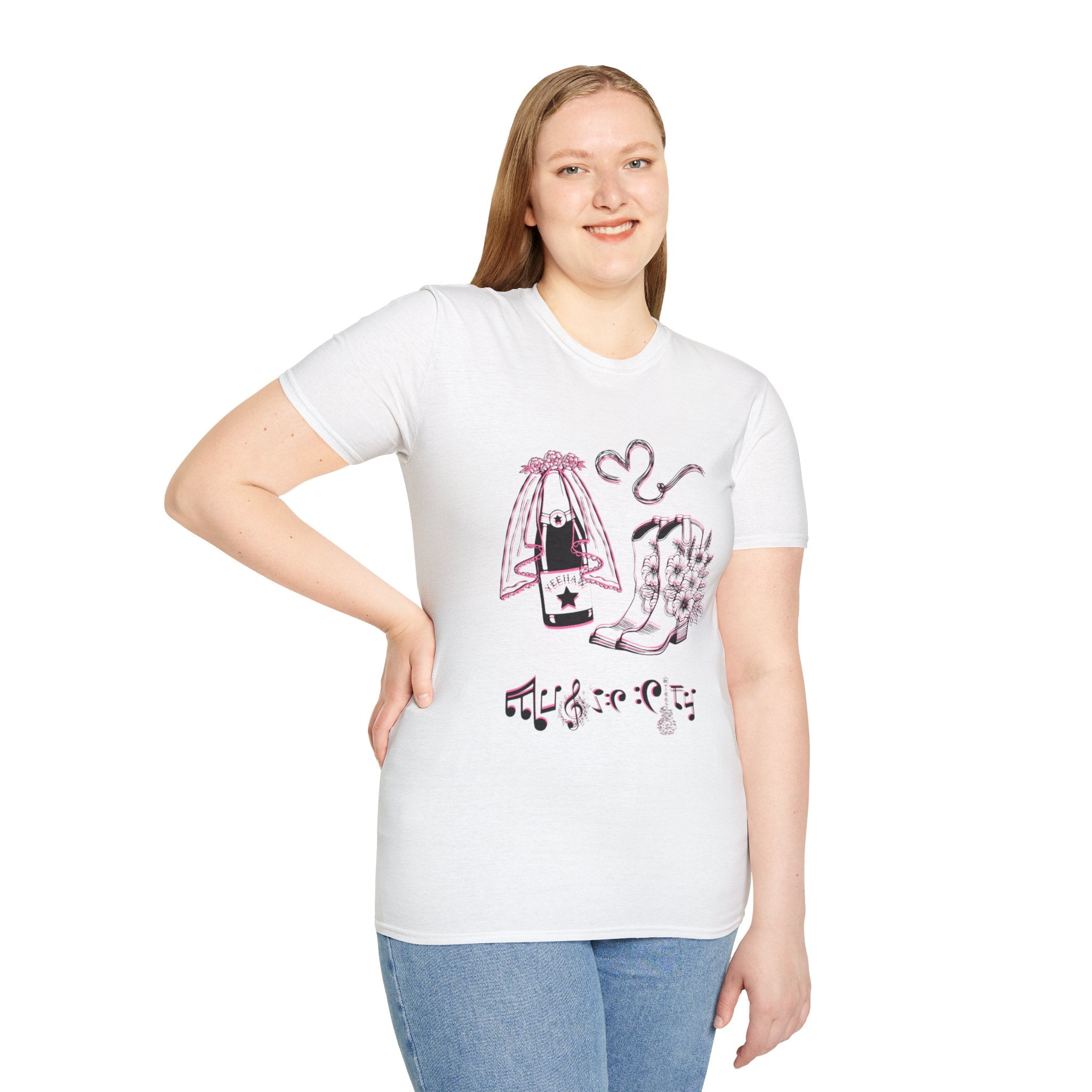 "Music City© Bride Tribe: Timeless Traditions" Tee  — Cute Bridal Illustration