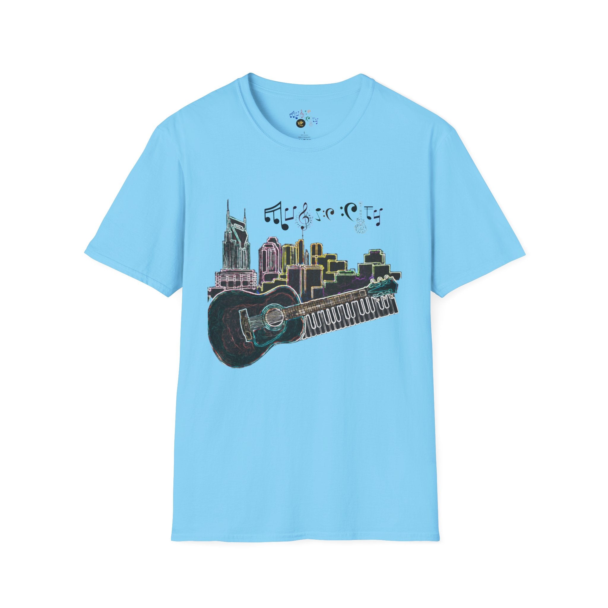 "Music City© Vibe" Unisex Double-Sided Tee