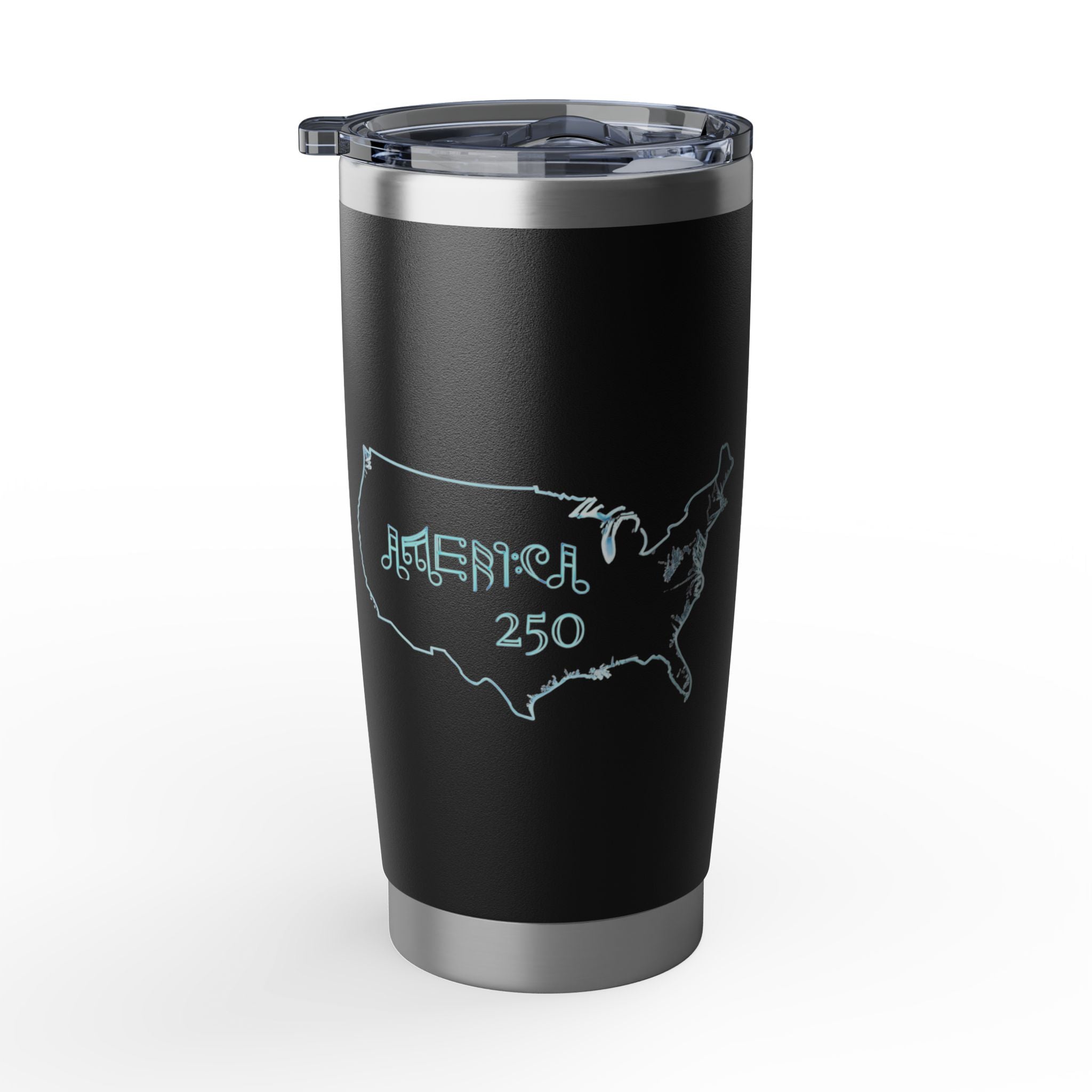 "America 250" Neon Map Commemorative Tumbler