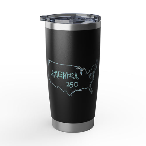 "America 250" Neon Map Commemorative Tumbler