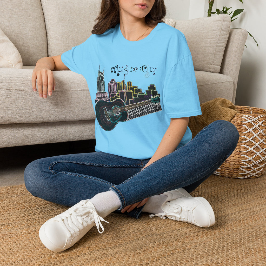 "Music City© Vibe" Unisex Double-Sided Tee