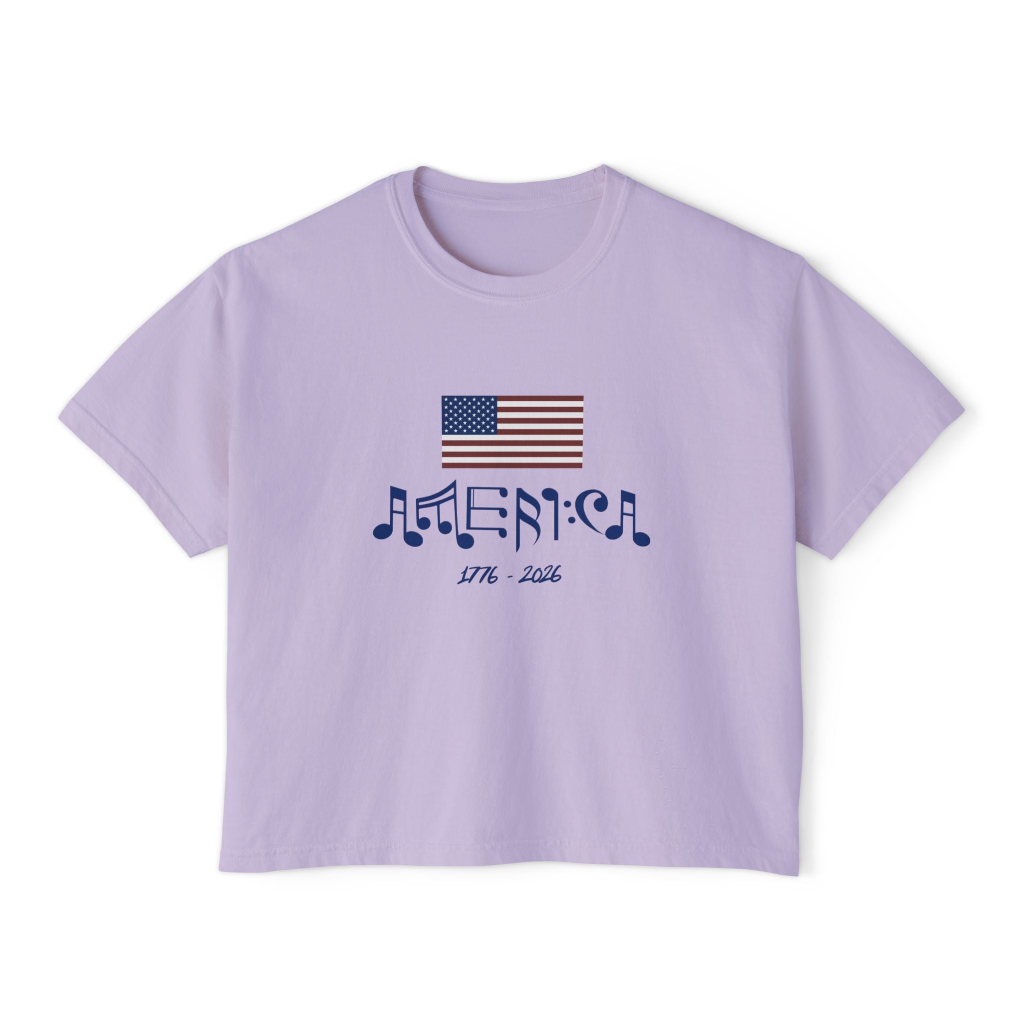"Classic American Cadence" Boxy Ladies Tee