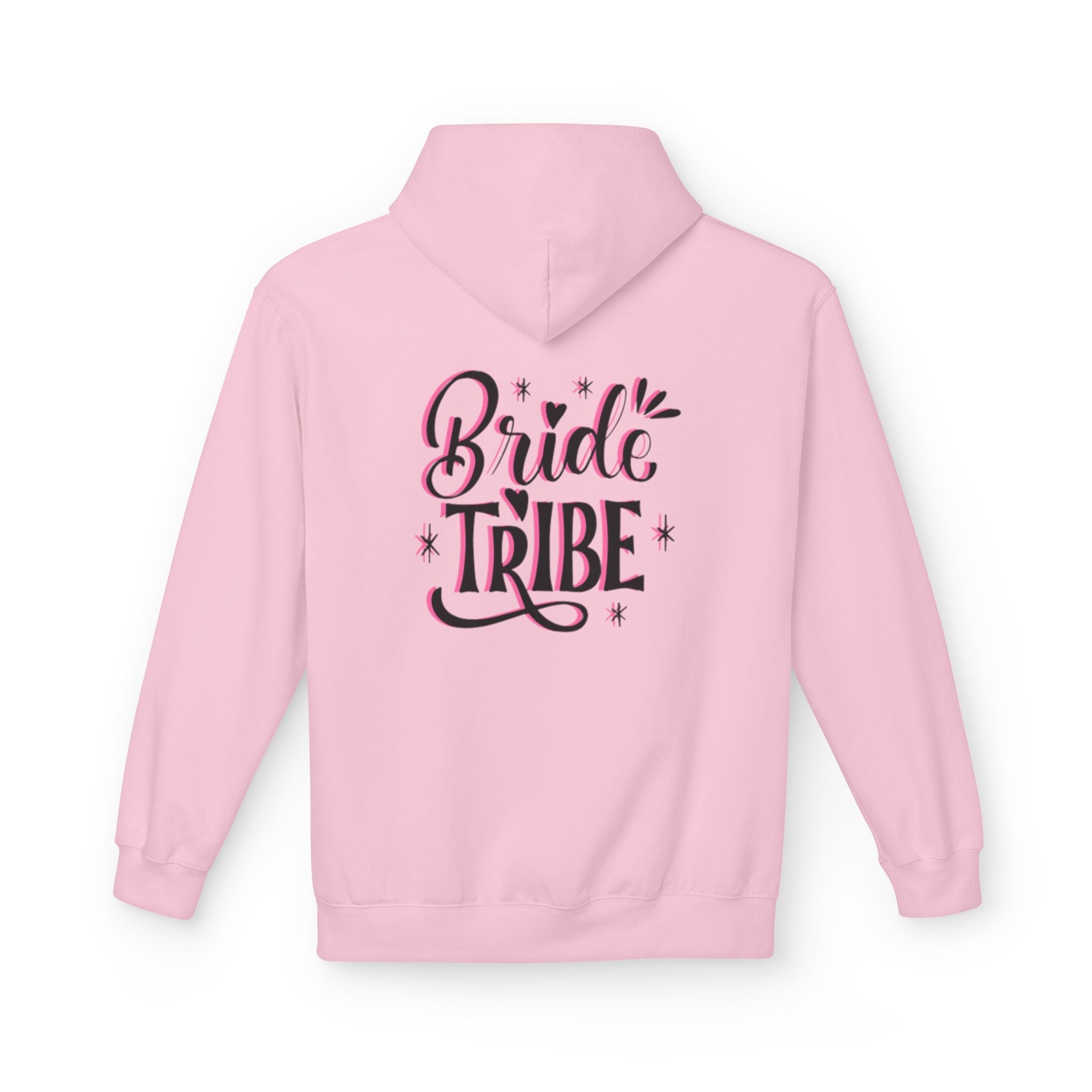 "Bride Tribe" Midweight Fleece Hoodie — Bachelorette Party Pullover