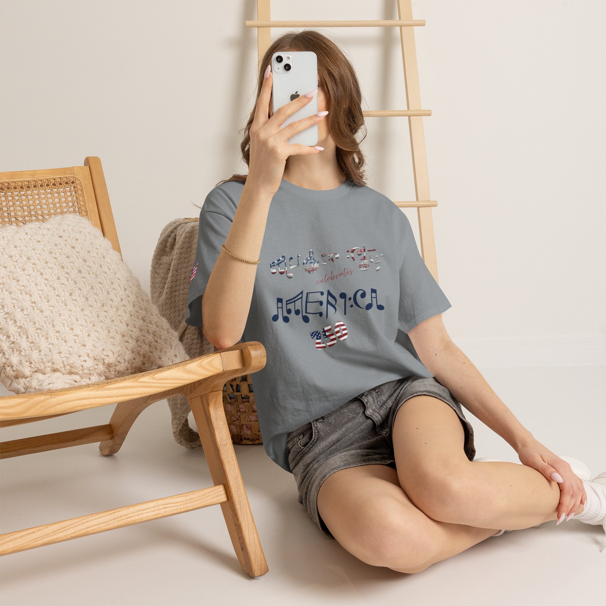 "Music City© Celebrates America 250" Commemorative Ladies Tee