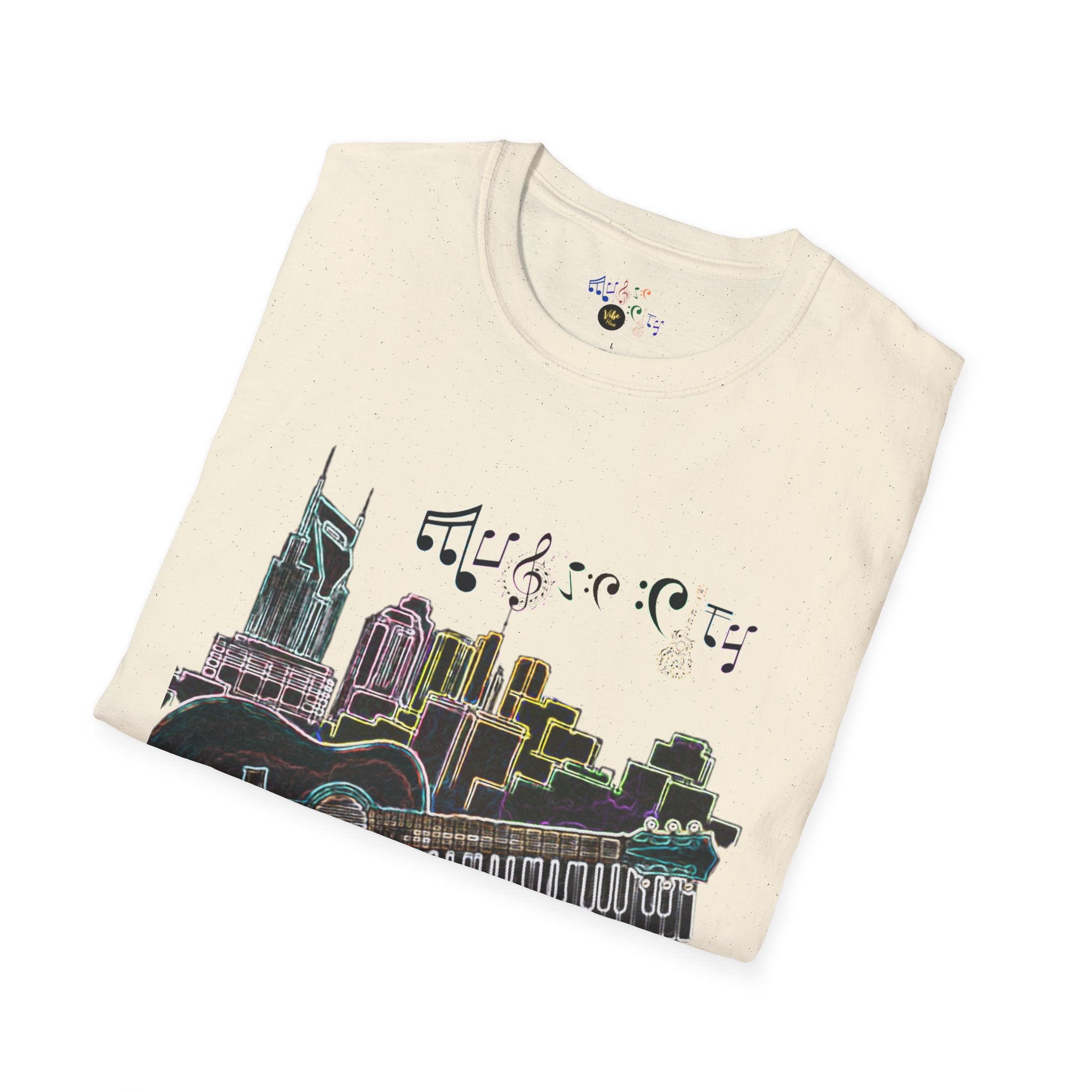 "Music City© Vibe" Unisex Double-Sided Tee