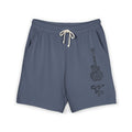 "Music City© Midnight" Black Guitar Vintage Fleece Shorts