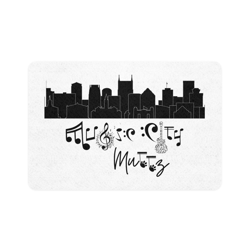 "Music City© Muttz" Non-Slip Pet Food Mat