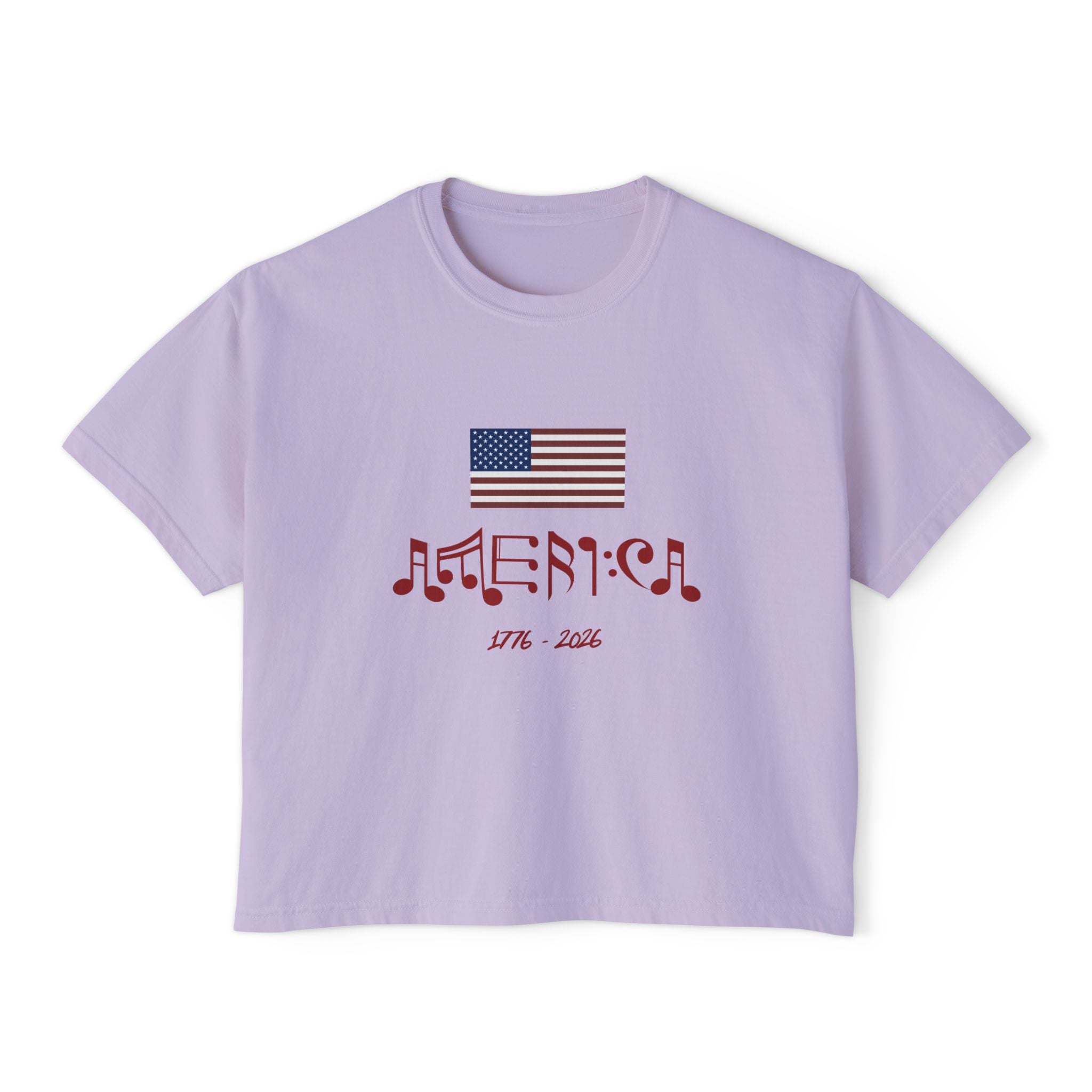 "Classic American Cadence" Boxy Ladies Tee