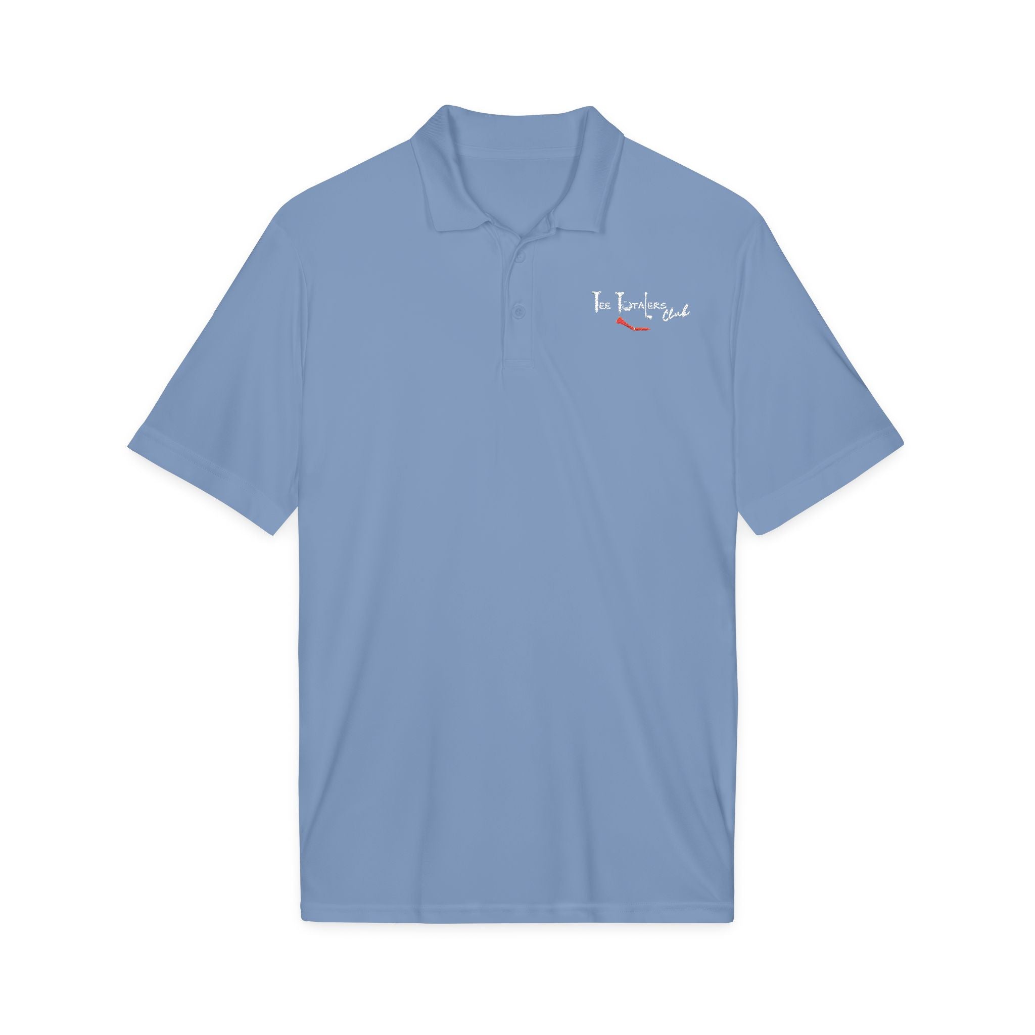 The "Tee Totalers Club" Embroidered Performance Polo