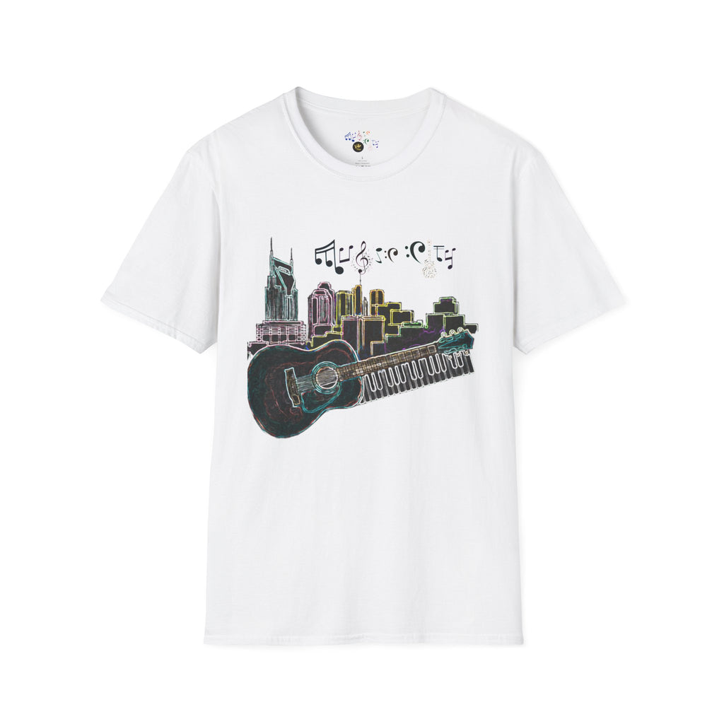 "Music City© Vibe" Unisex Double-Sided Tee