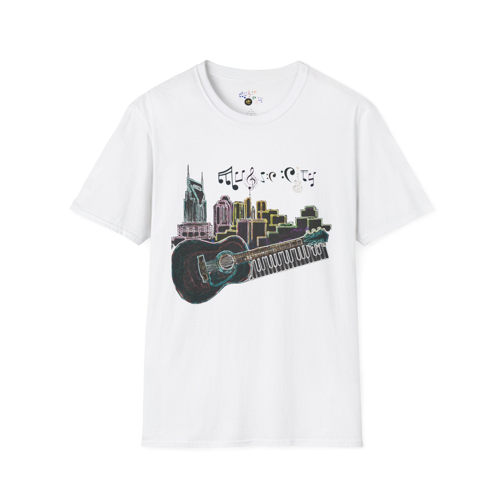 "Music City© Vibe" Unisex Double-Sided Tee