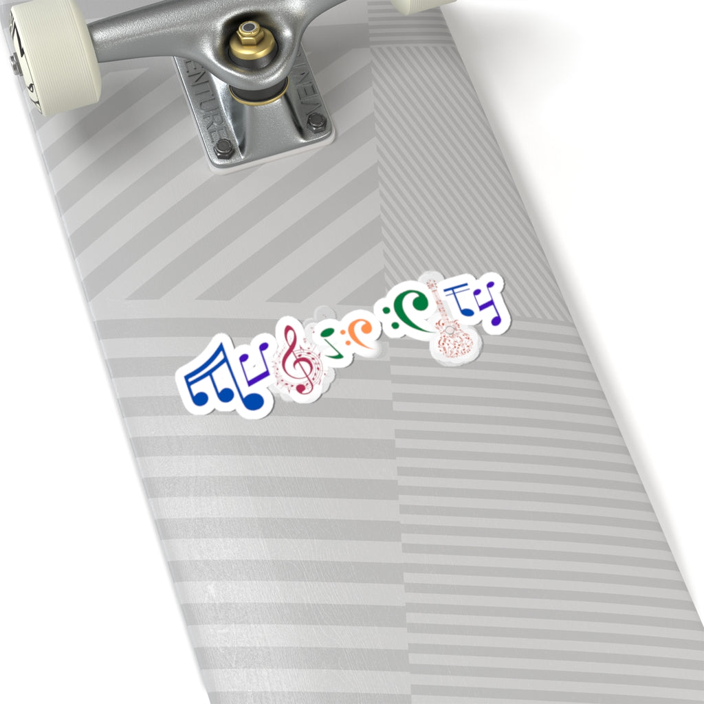 "Music City©" Colorful Logo Kiss-Cut Sticker