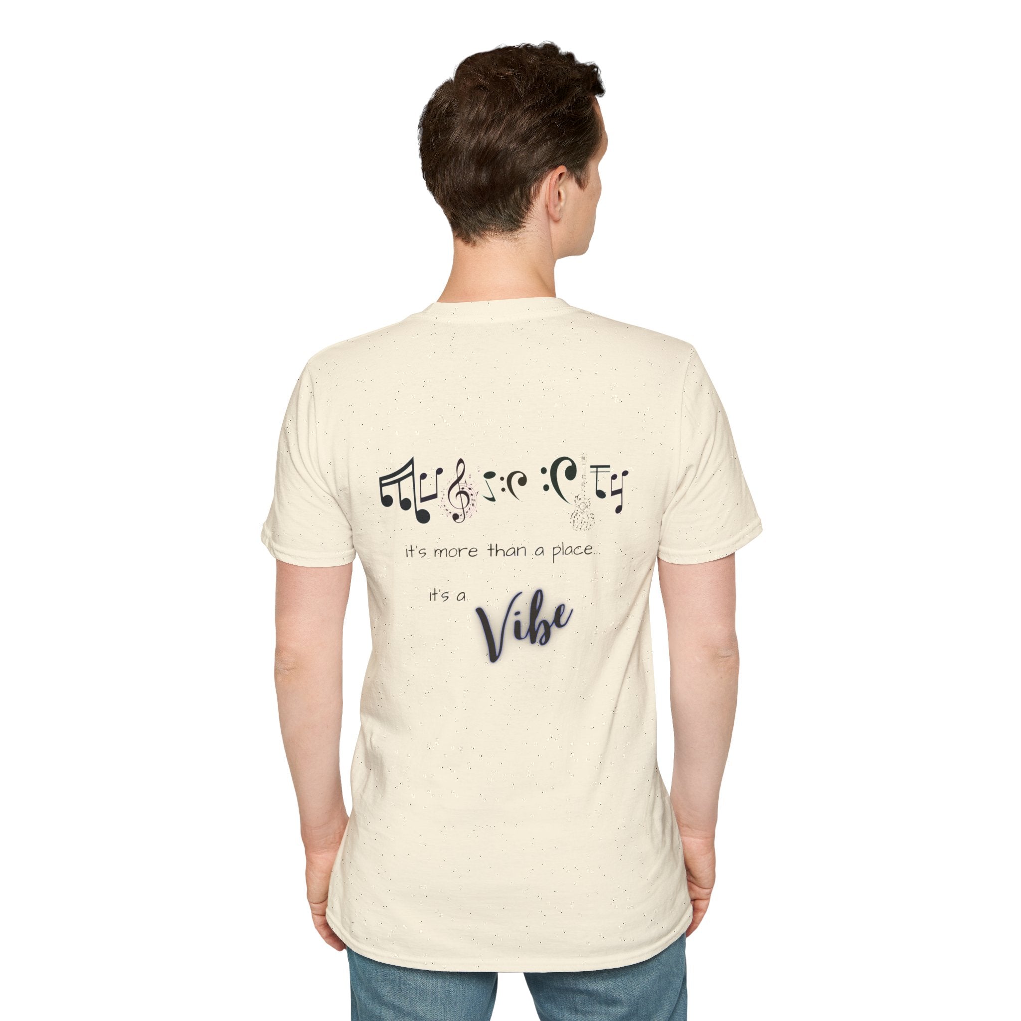 "Music City© Vibe" Unisex Double-Sided Tee