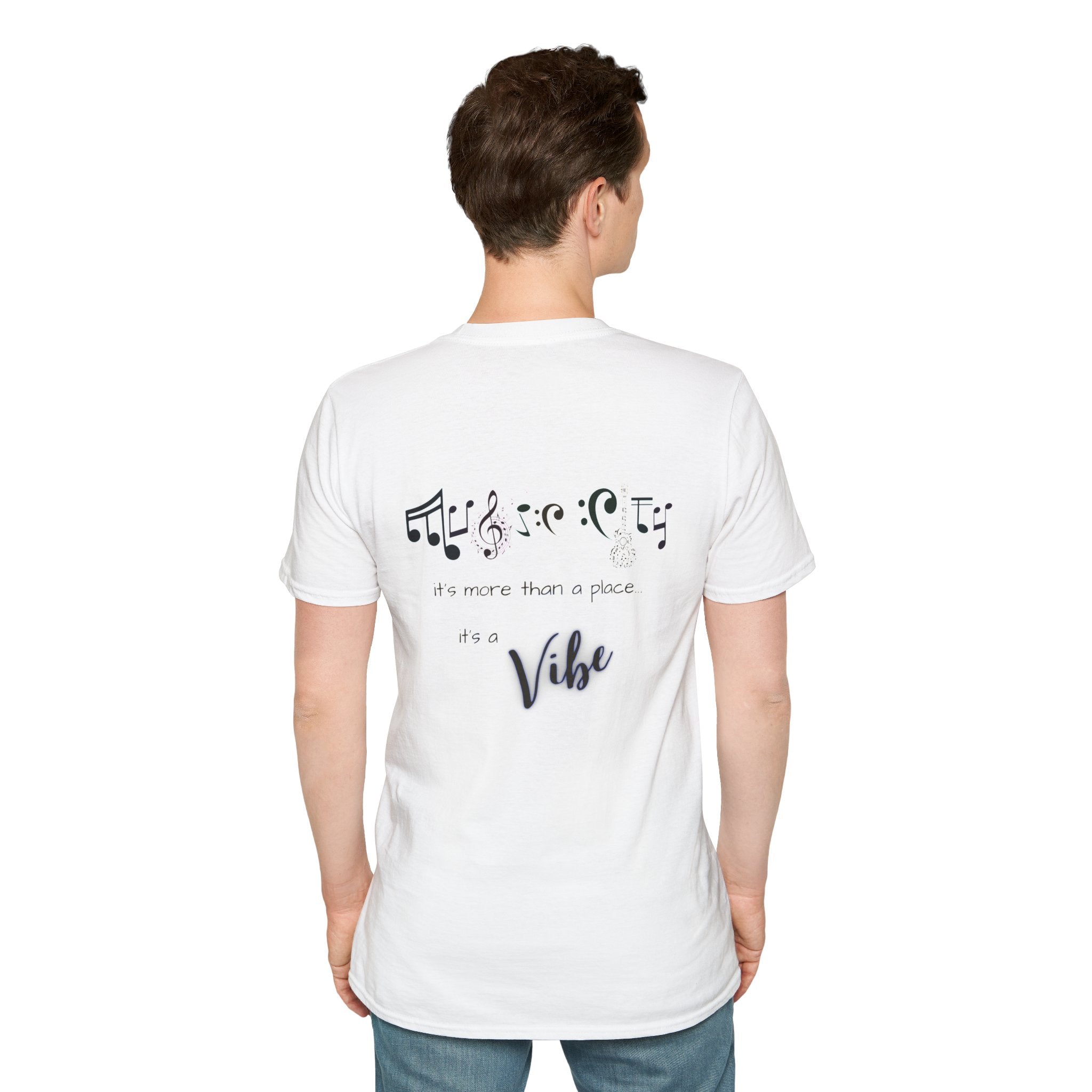 "Music City© Vibe" Unisex Double-Sided Tee