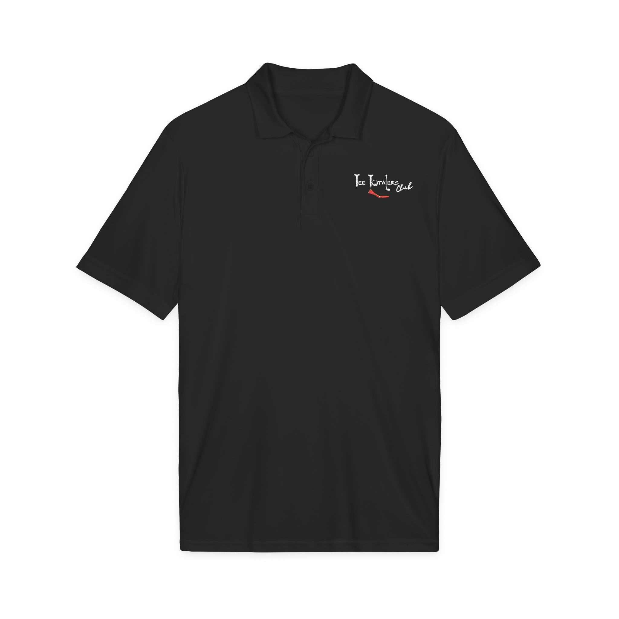The "Tee Totalers Club" Embroidered Performance Polo