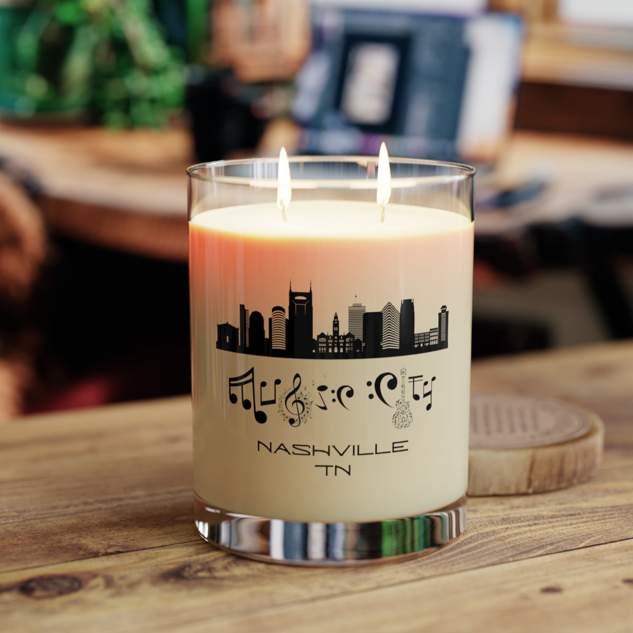"Music City© Skyline" Clean-Burn Candle