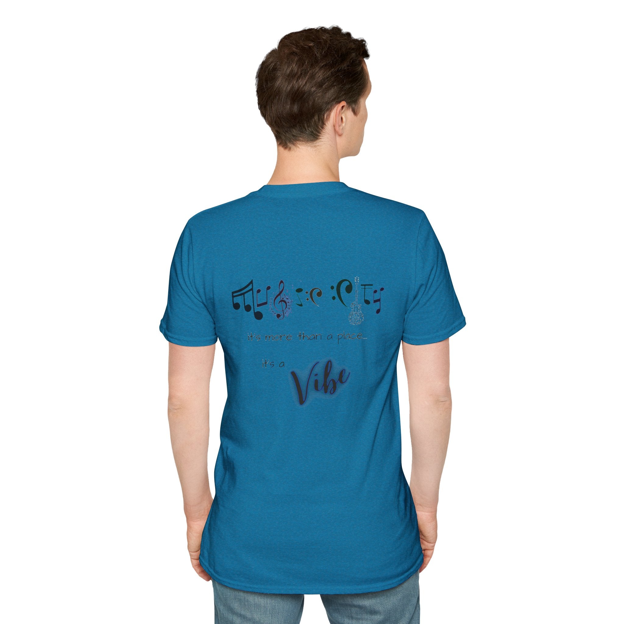 "Music City© Vibe" Unisex Double-Sided Tee