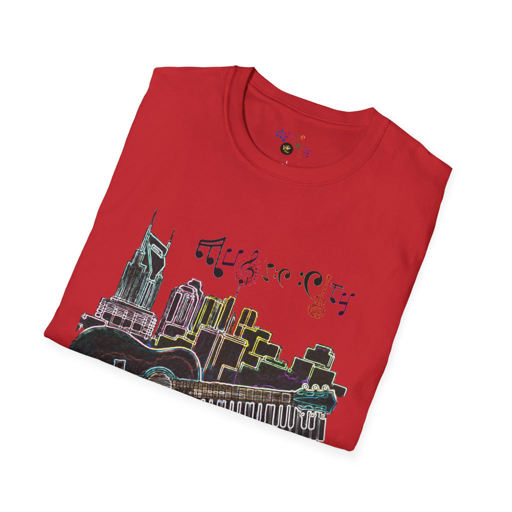 "Music City© Vibe" Unisex Double-Sided Tee