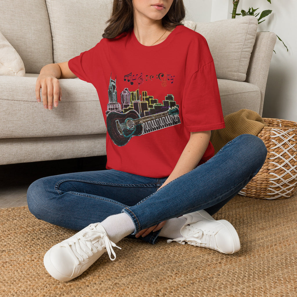 "Music City© Vibe" Unisex Double-Sided Tee